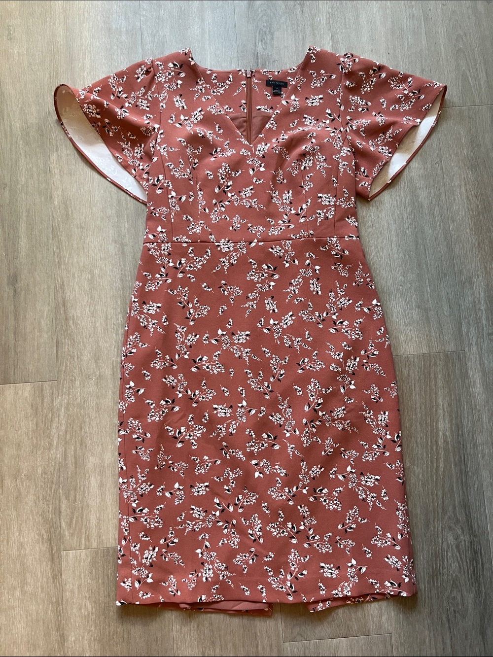 Ann Taylor Floral Sheath Dress